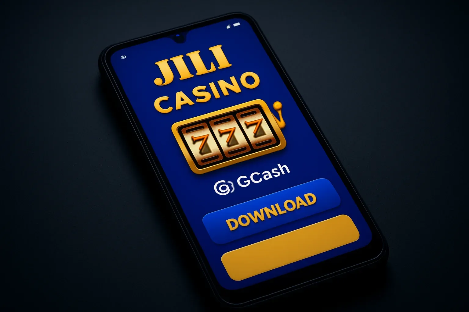 Philippine casino mobile app on Android with JILI UI and GCash payment