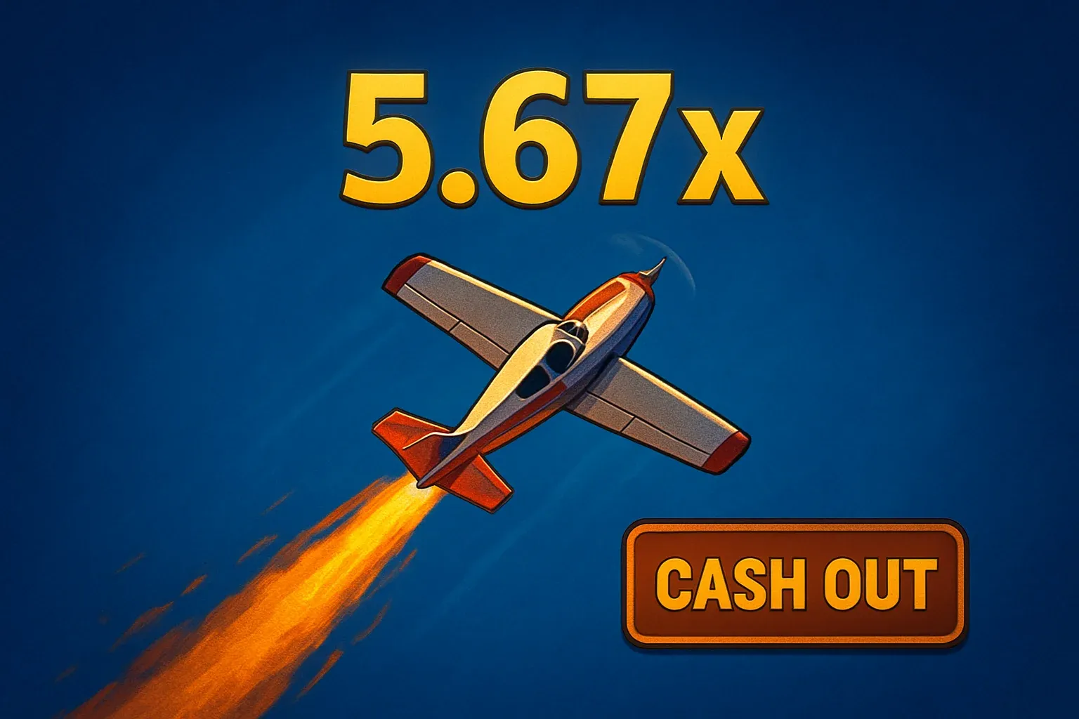 Small plane soaring upward with 5.67x multiplier in Philippine casino